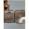 Image 6 : (4) Spice/Herb, Tea & Coffee Metal Storage Container Bins with Lids