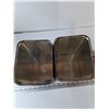 Image 9 : (4) Spice/Herb, Tea & Coffee Metal Storage Container Bins with Lids