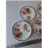 Image 3 : (4) Royal Albert American Beauty Porcelain Teacups and (5) Saucers, (1) Queen Anne Teacup