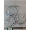 Image 5 : (3) Pyrex Corning Bowls with Floral Patterns