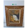 Image 1 : Framed Painting By J Aaberg, 20 1/4" x 24 1/4"