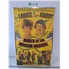 Image 1 : Laurel and Hardy March of The Wooden Soldiers (Babes in Toyland) Framed Poster, 18" x 28 1/4"