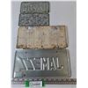 Image 4 : (4) License Plates, Saskatchewan 2010, 1998, 2998, CAVR