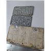 Image 5 : (4) License Plates, Saskatchewan 2010, 1998, 2998, CAVR