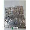 Image 2 : (2) License Plates, Ontario and Quebec
