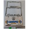 Image 1 : (1) License Plate, (2) Plate Covers, Winnipeg, Manitoba, Swift Current Diesel Inc
