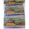 Image 2 : (5) Centennial Manitoba Placemats (3) Books, Four Cameleers, Mrs Wiggs, Have Gun Will Travel Paladin