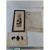 Image 1 : Mount Fuji Picture, Inuit Art Both As-Is