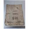 Image 6 : (5) Canvas Moneybags As-Is, BMO, RBC, Royal Canadian Mint