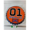 Image 1 : General Lee 01 Dukes of Hazzard Confederate Flag Bottlecap Wall Decoration