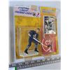 Image 3 : Starting Lineup 1994 Edition Doug Gilmore Figure Sealed and NHL Commemorative Stamp Collection