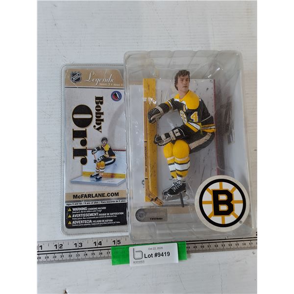 McFarlane NHL Legends Boston Bruins Bobby Orr Figure Sealed