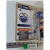 Image 4 : McFarlane Sportspicks Oilers HL Legends Wayne Gretzky Figure NIB Sealed Crack On Package Top