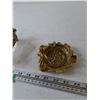 Image 4 : (2) Brass Ashtrays