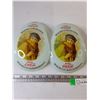 Image 2 : (4) Coca-Cola Lighting Shade Glass Parts