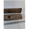 Image 2 : (2) Wooden Level Boards As-Is
