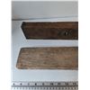Image 4 : (2) Wooden Level Boards As-Is
