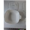Image 3 : (2) Corning Ware Casserole Dishes with (2) Pyrex Lids
