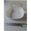 Image 2 : (2) Corning Ware Casserole Dishes with Lids
