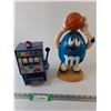 Image 1 : M&M Slot Machine and Blue M&M Dispensers