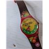 Image 7 : Red & Green M&M Jukebox Dispenser and Red M&M 1994 Watch As-Is