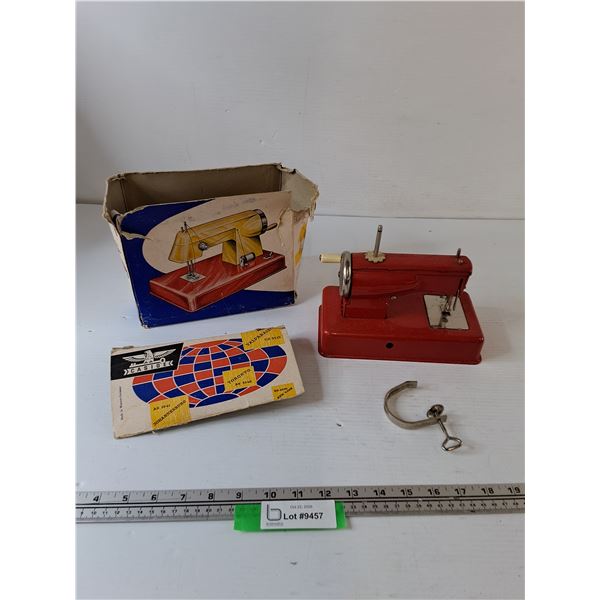 Casige Manual Mini Sewing Machine with Box As-Is