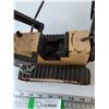 Image 4 : Metal Tonka Track Front End Loader Backhoe Bulldozer As-Is