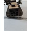 Image 5 : Metal Tonka Track Front End Loader Backhoe Bulldozer As-Is