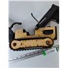 Image 8 : Metal Tonka Track Front End Loader Backhoe Bulldozer As-Is