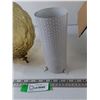 Image 3 : Amber Glass Globe Hanging Lamp Cover, Tent Stove Chimney Pipe Mesh
