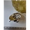 Image 8 : Amber Glass Globe Hanging Lamp Cover, Tent Stove Chimney Pipe Mesh