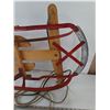 Image 6 : *Vintage Wooden Snow Sled Spartan Brand, Pickup Only