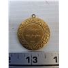 Image 6 : Pair of Earrings, Metal Locket with "More Than My Own Life" French Inscription, Australian 50p Coin