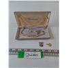 Image 1 : Vendome Pearl Necklace, Pair of Earrings, (2) Necklace Decorative Pendants
