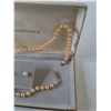 Image 2 : Vendome Pearl Necklace, Pair of Earrings, (2) Necklace Decorative Pendants