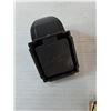 Image 7 : Size 10 Metal Ring with Mother of Pearl Stone in Garnet Topping Box, with Peoples Box
