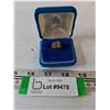 Image 1 : Metal Size 5 Ring in Blue Birks Box