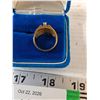 Image 4 : Metal Size 5 Ring in Blue Birks Box