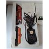 Image 2 : Toy Miniature Train and Train Car Set with Box of Tracks, Untested As-Is