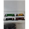 Image 4 : Toy Miniature Train and Train Car Set with Box of Tracks, Untested As-Is