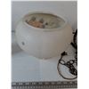 Image 4 : Kerosene Lamp Chimney, Hanging Ceiling Lamp Cover and Fixture Untested As-Is