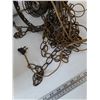 Image 8 : Kerosene Lamp Chimney, Hanging Ceiling Lamp Cover and Fixture Untested As-Is