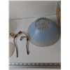 Image 3 : (2) Glass Hanging Light Covers, Mounting Supplies and Box