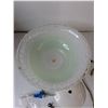 Image 4 : (2) Glass Hanging Light Covers, Mounting Supplies and Box