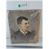 Image 1 : (2) Photos of Man and Woman! Late 19th/Early 20th Century, 14" x 17" As-Is