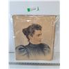 Image 5 : (2) Photos of Man and Woman! Late 19th/Early 20th Century, 14" x 17" As-Is
