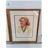 Image 3 : (2) Painting Prints, Elderly Man & Woman Gainsborough Galleries, 16 1/4" x 19 3/4"