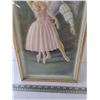 Image 3 : Framed Artwork of Couple Doing Ballet, 9 3/4" x 20 1/2"
