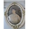Image 2 : Framed Photo of Woman, Oval Picture Frame, 18 1/2" x 24 1/2" and 17 1/4" x 23 1/4"