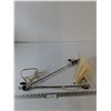 Image 1 : Articulating Double-Arm Desk/Machine Lamp Untested As-Is No Lightbulb